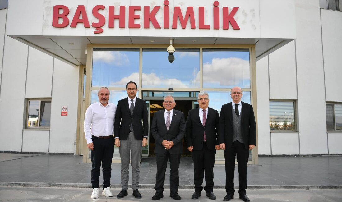 Kayseri Büyükşehir Belediye Başkanı Dr. Memduh Büyükkılıç, Kayseri Şehir Hastanesi