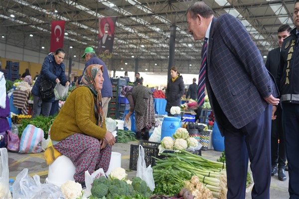 Milas Belediye Başkanı Fevzi Topuz, Milas'ta Salı günleri kurulan geleneksel