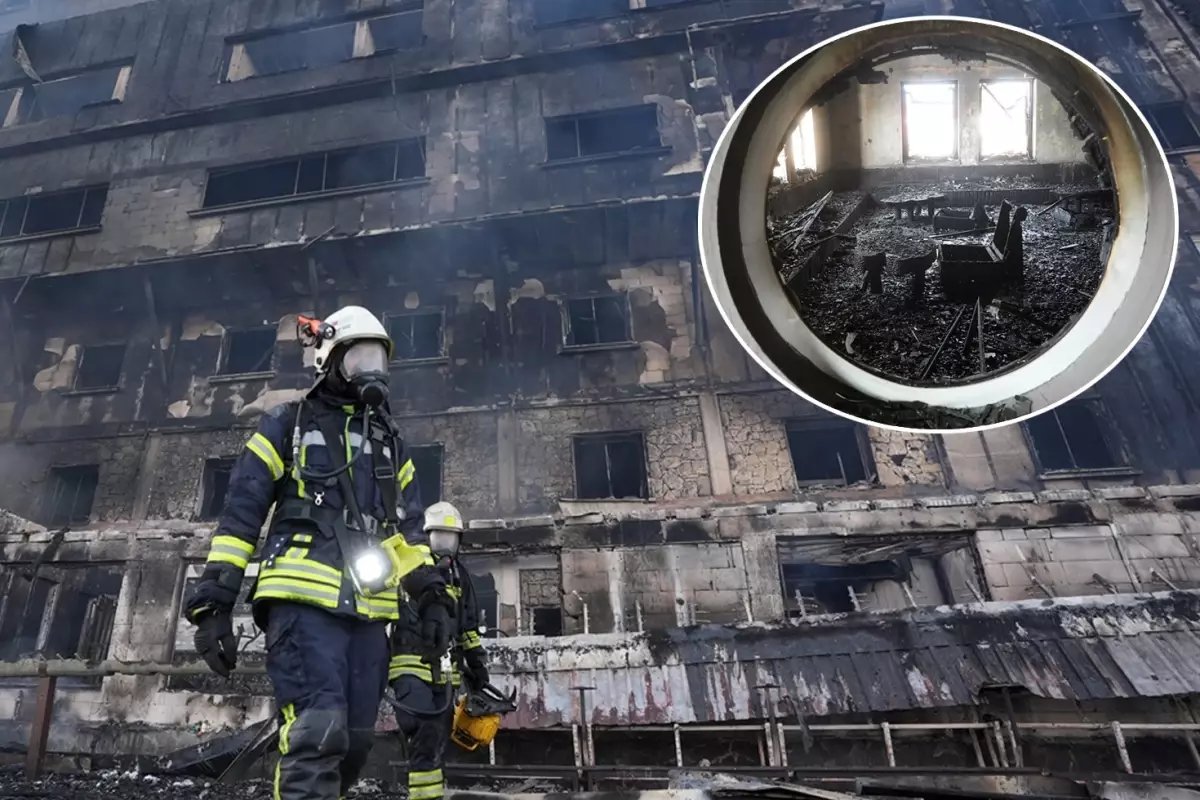 Bolu Kartalkaya Kayak Merkezi'nde meydana gelen yangında 76 kişi hayatını