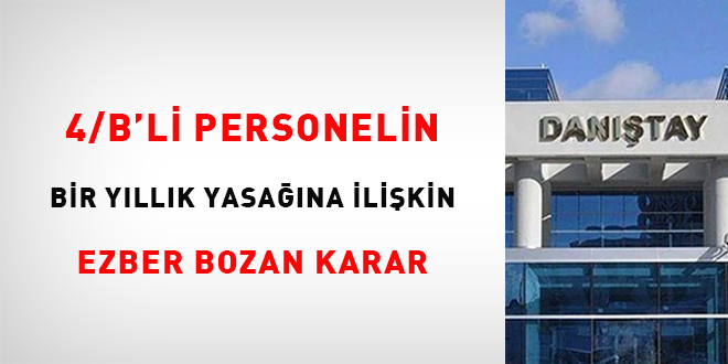 Danıştay'ın sağlık mazereti nedeniyle sözleşmeli personel feshi konusundaki kararı, çalışan