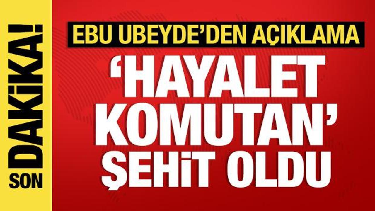 Hamas Sözcüsü Ebu Ubeyde, Muhammed Deyf'in şehit olduğu bilgisiyle ilgili