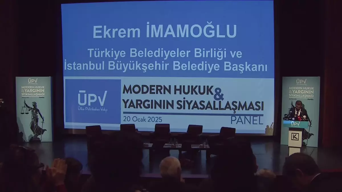 İmamoğlu, yargının siyasallaşması konusundaki kritik açıklamalarıyla dikkat çekiyor. Adaletin bağımsızlığı