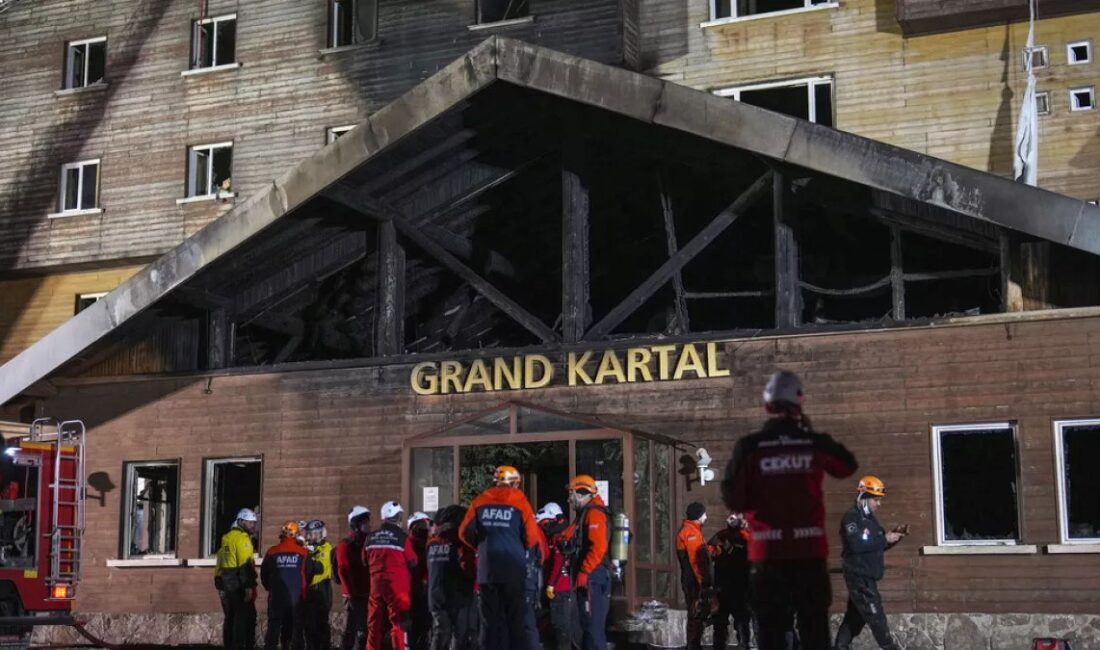 Kartalkaya'da meydana gelen yangın felaketi, 78 kişinin hayatını kaybetmesine neden