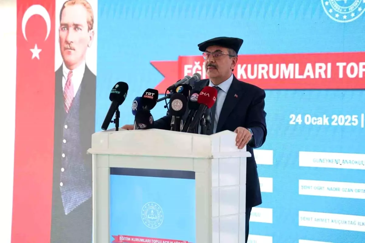 Milli Eğitim Bakanı Yusuf Tekin, Türkiye'nin eğitimdeki uluslararası başarılarını ve