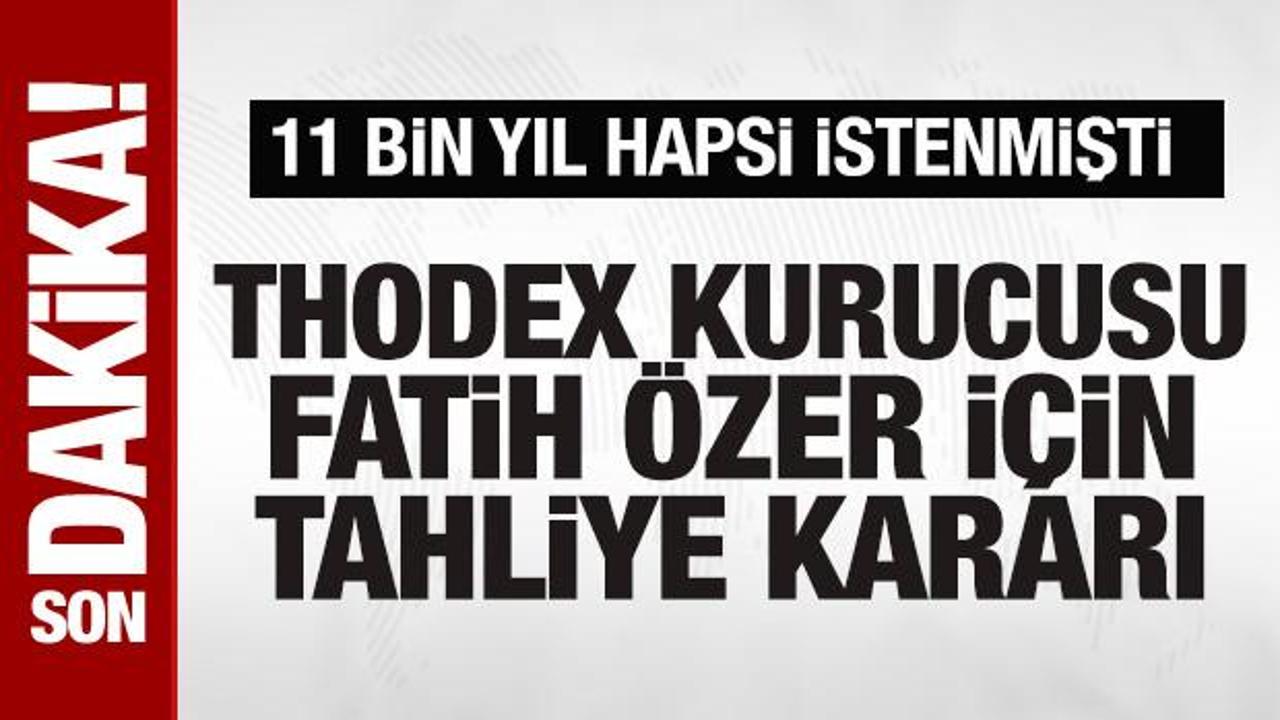 Thodex kurucusu Faruk Fatih Özer'in duruşması ve tahliye kararı hakkında