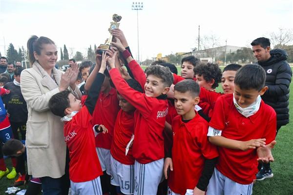 Manisa’da düzenlenen U11 Manisa Cup Futbol Turnuvası, final müsabakalarının ardından