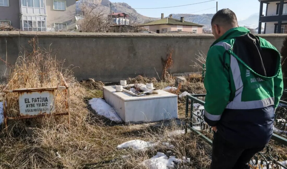 Van'da bir mezarlıkta meydana gelen vandalizm olayı, toplumda büyük bir