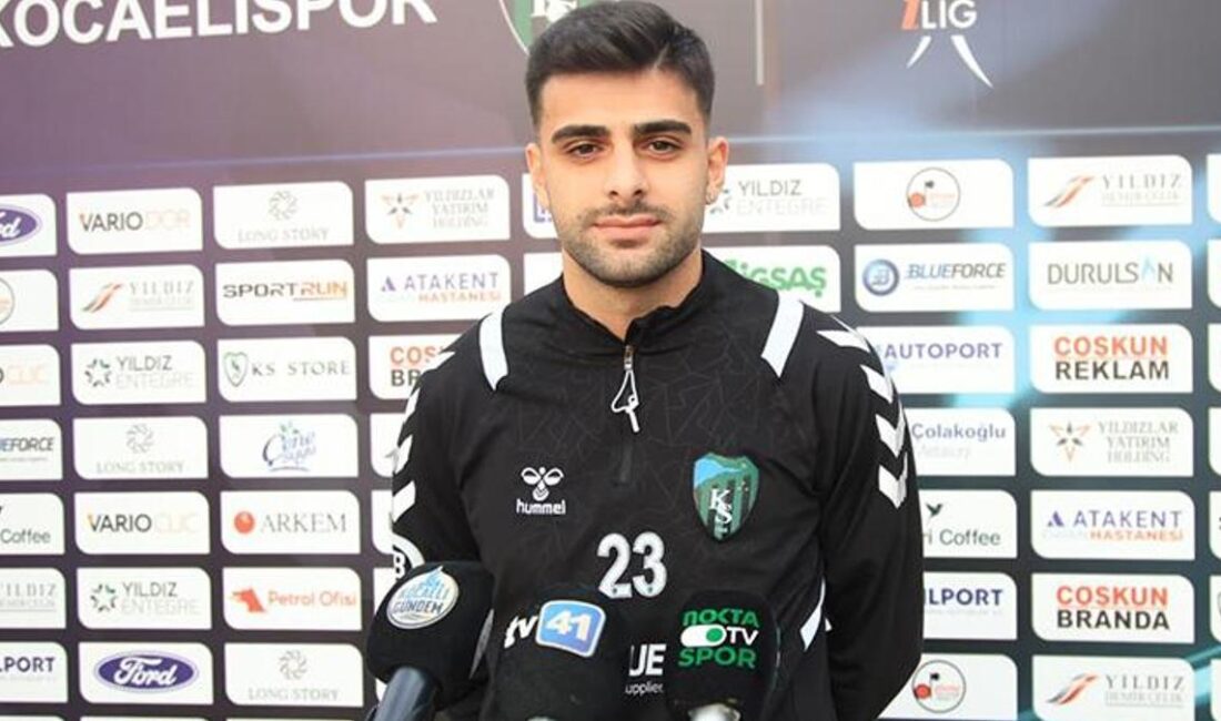 Kocaelispor'un sol beki Yunus Emre Gedik, pazartesi akşamı İstanbulspor ile