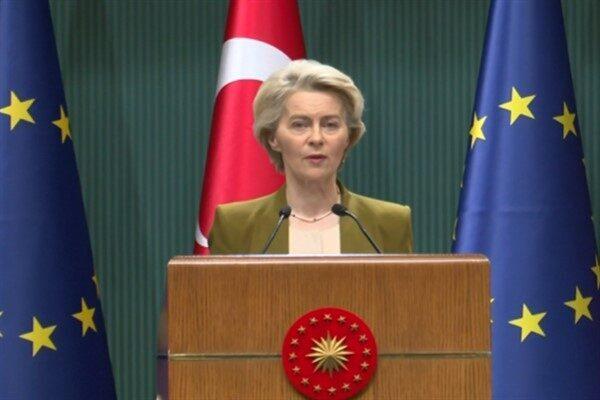 AB Komisyonu Başkanı Leyen, Rusya’ya yönelik 16. yaptırım paketleri üzerindeki