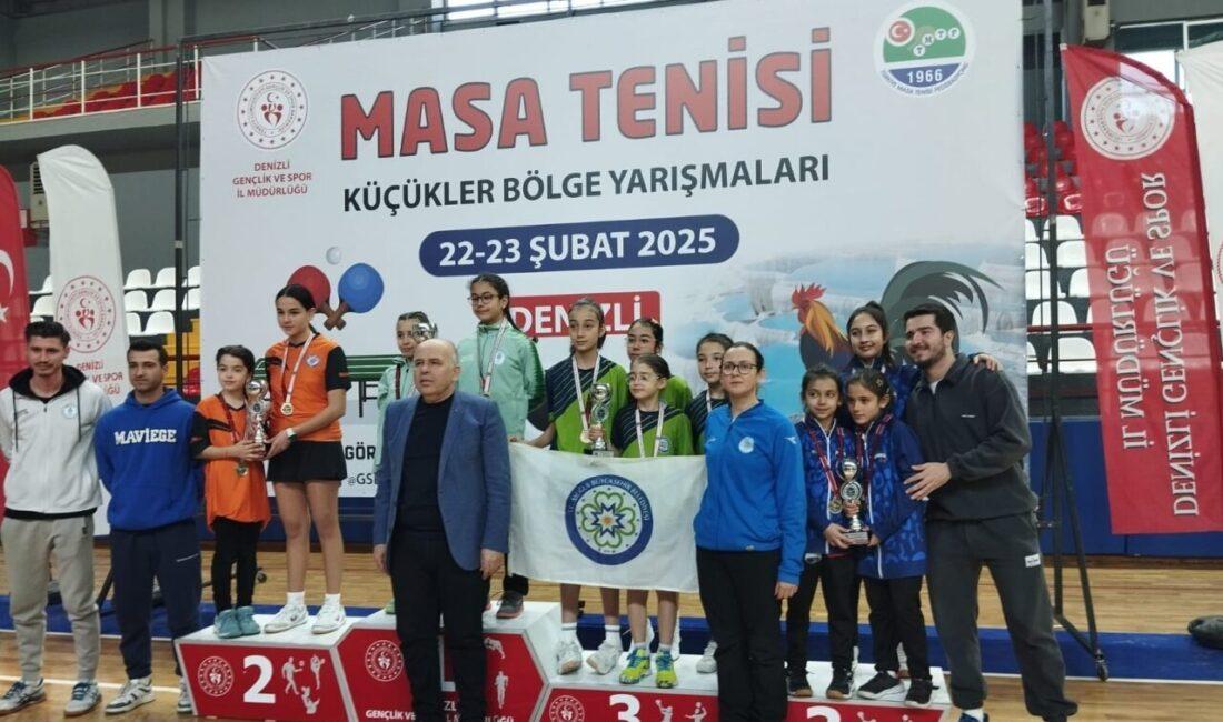 Masa Tenisi Küçükler Güneybatı Bölgesi Takım Yarışmaları 22-23 Şubat tarihlerinde