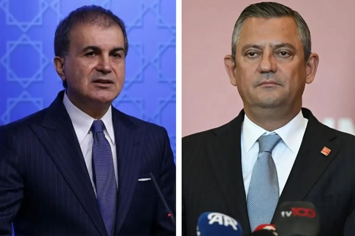 AK Parti Sözcüsü Ömer Çelik, CHP Genel Başkanı Özgür Özel'in