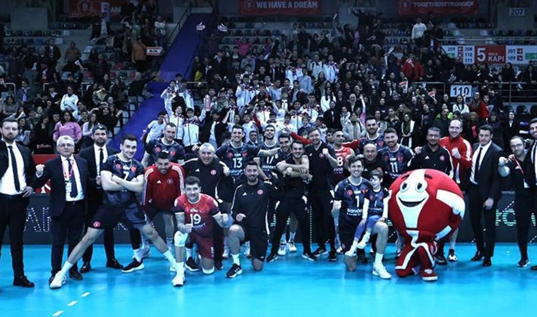 Ziraat Bankkart, CEV Kupası çeyrek final rövanş maçında Ach Volley