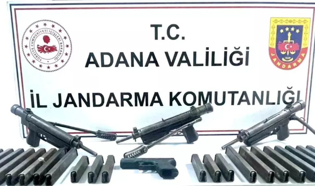 Adana'da düzenlenen operasyonda 4 tabanca ele geçirildi, 2 kişi gözaltına