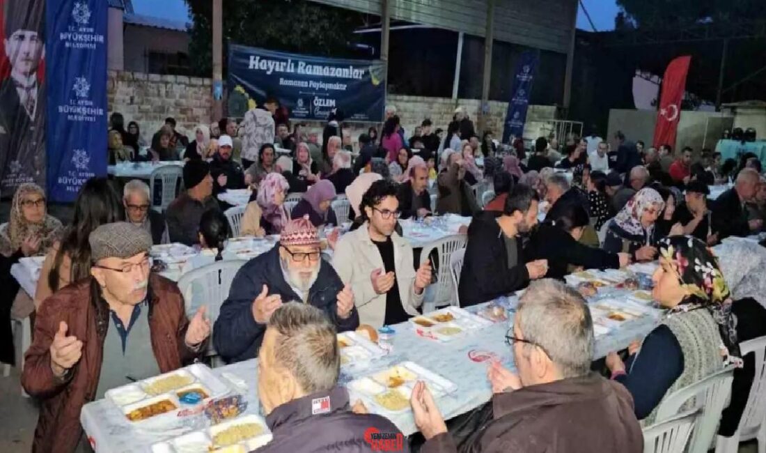 Aydın Büyükşehir Belediyesi, Ramazan ayının manevi atmosferini paylaşmak ve dayanışma