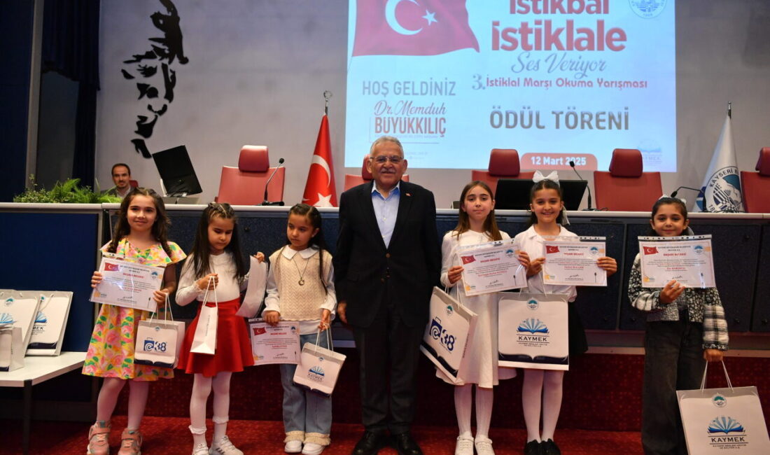 Kayseri Büyükşehir Belediye Başkanı Dr. Memduh Büyükkılıç, bu yıl 3’üncüsü