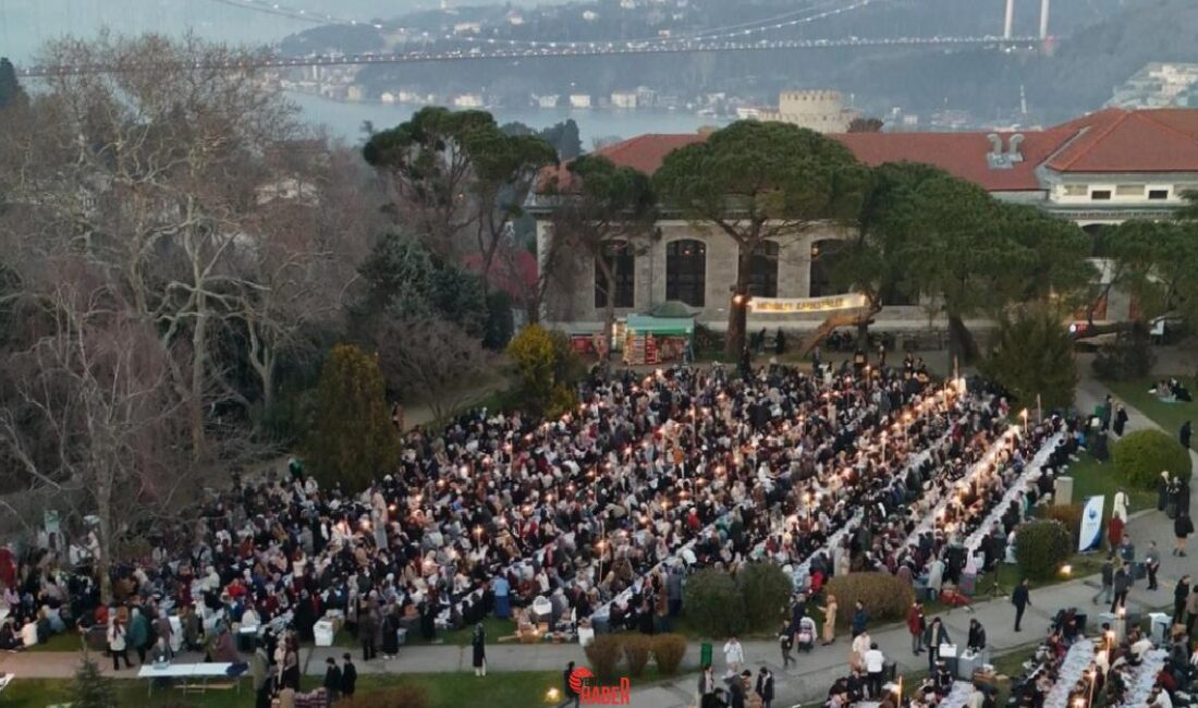 Boğaziçi Üniversitesi'nde bu yıl da Ramazan'da binlerce öğrenci iftar sonrası