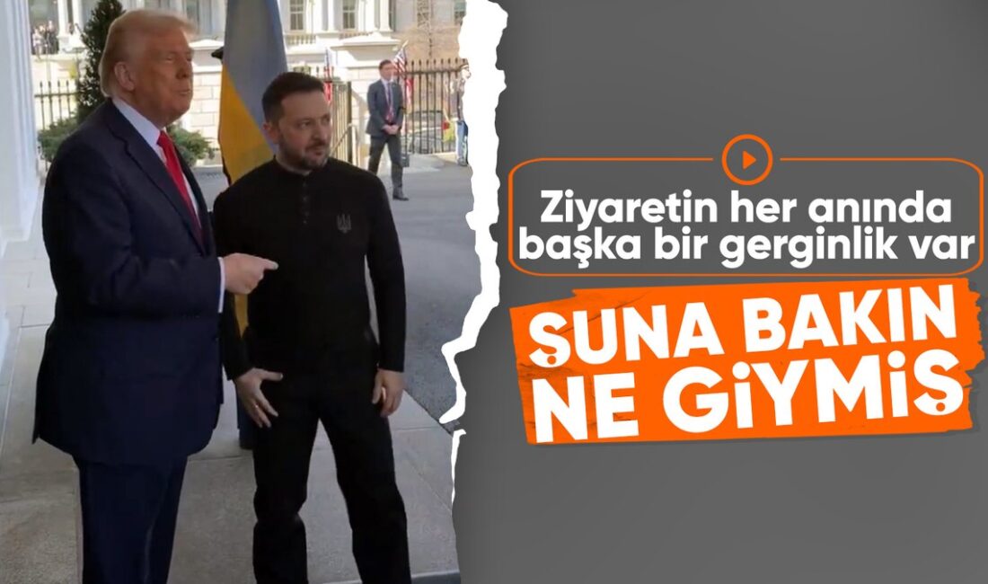 Büyük bir tansiyonla geçen Donald Trump-Vladimir Zelensky görüşmesi öncesi Trump,