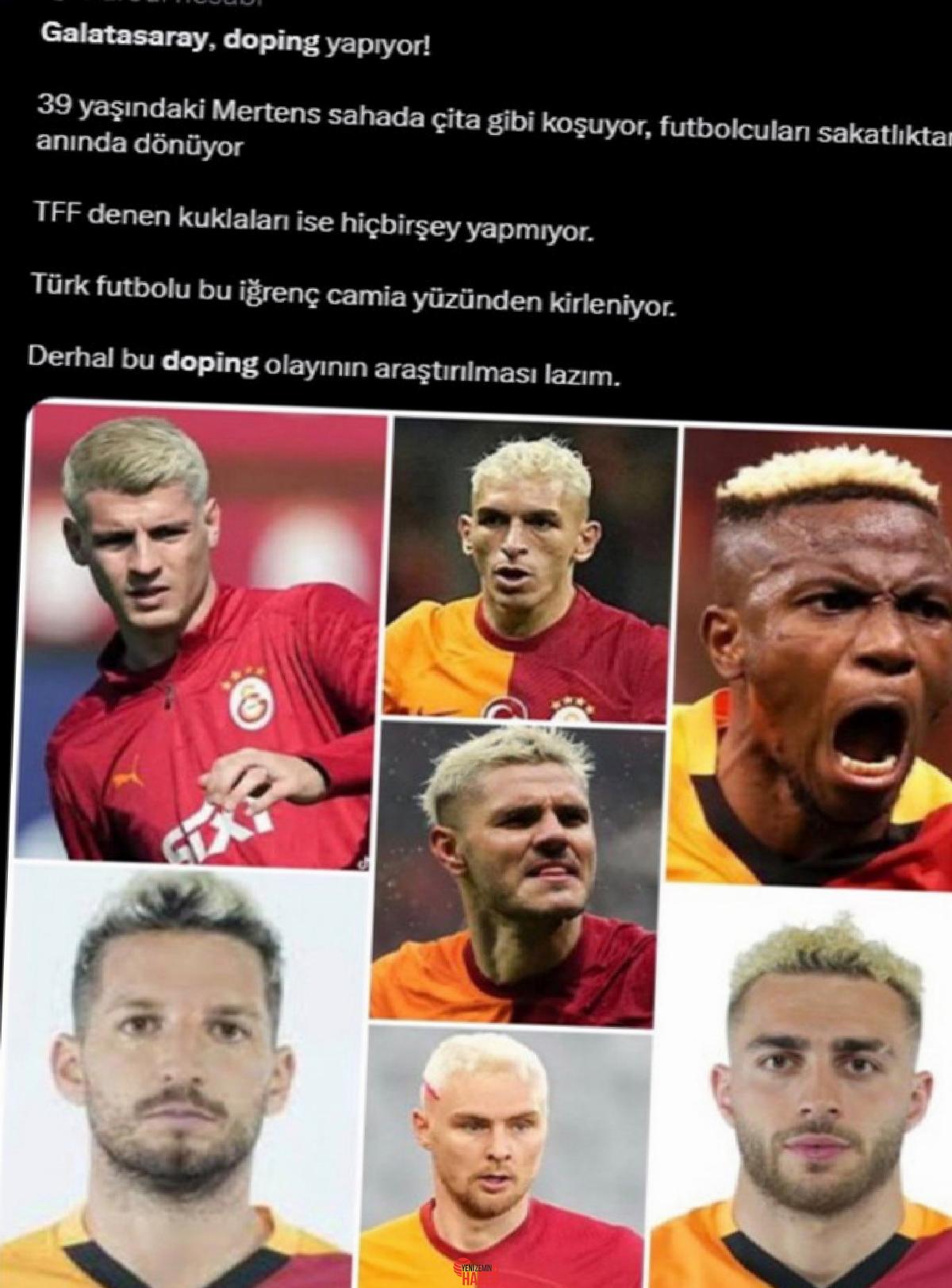 galatasarayli futbolcularin saclarini sariya boyatmasi sonrasi doping argumani ortaya atildi 6 ZO6bbHqU