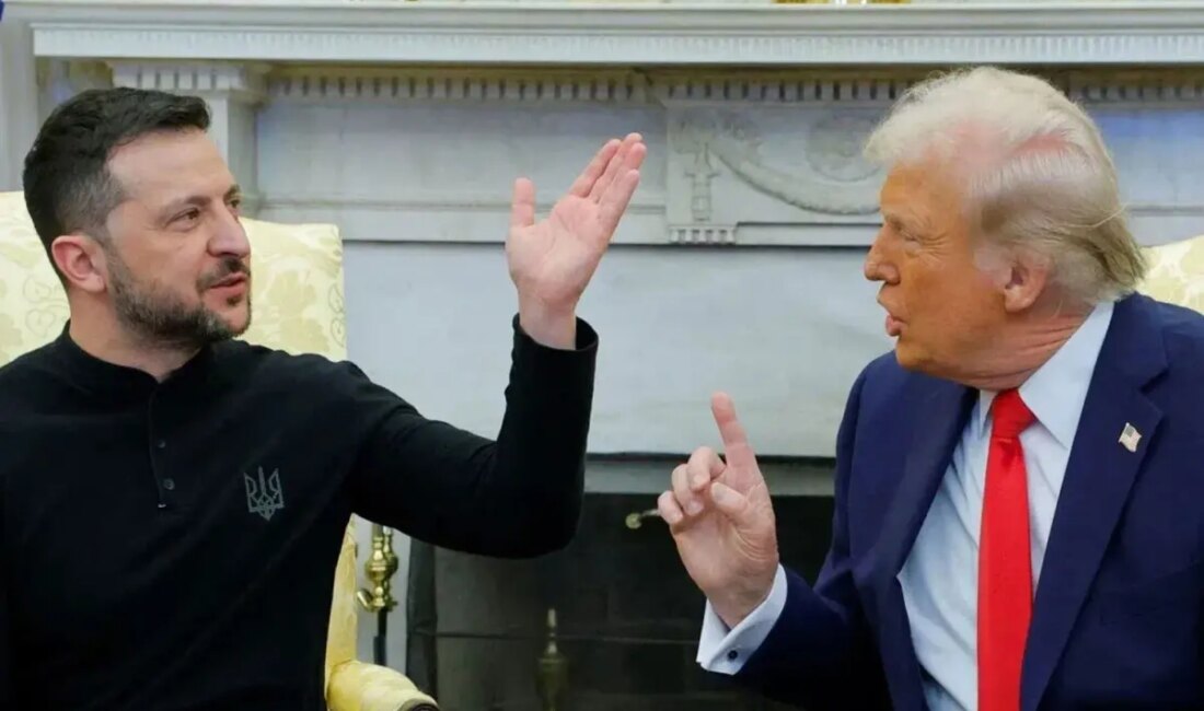 Ukrayna Devlet Başkanı Volodimir Zelenskiy, ABD Lideri Donald Trump ile