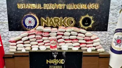 İstanbul'da 5 farklı ilçede 13 farklı adrese düzenlenen narkotik operasyonlarında