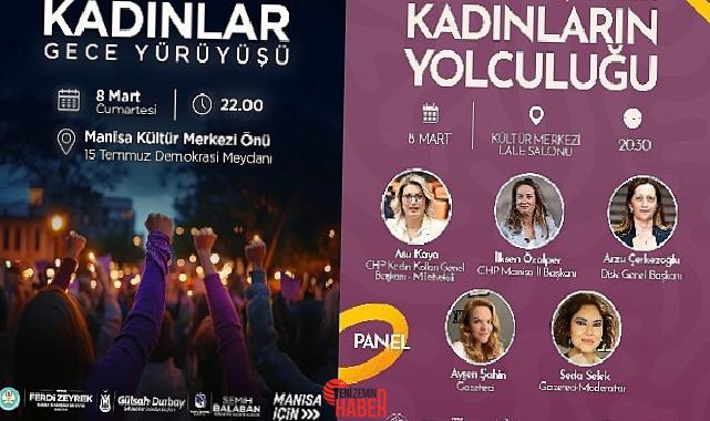 Manisa Büyükşehir Belediyesi, 8 Mart Dünya İşçi Bayanlar Günü kapsamında