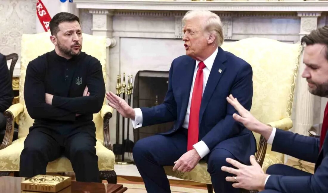 Trump ve Zelenskiy'in Beyaz Saray'daki tartışması dünya gündeminde yankı buldu,