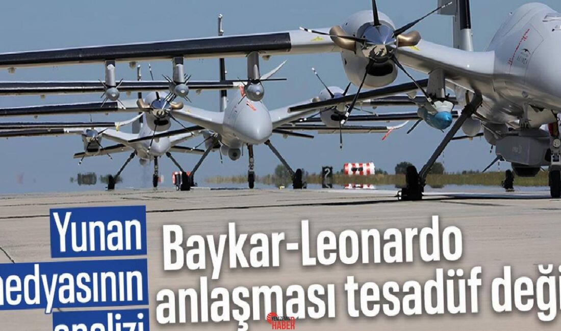 Yunan basını, Baykar ve Leonardo ortasındaki muahedenin tesadüf olmadığını vurguladı.