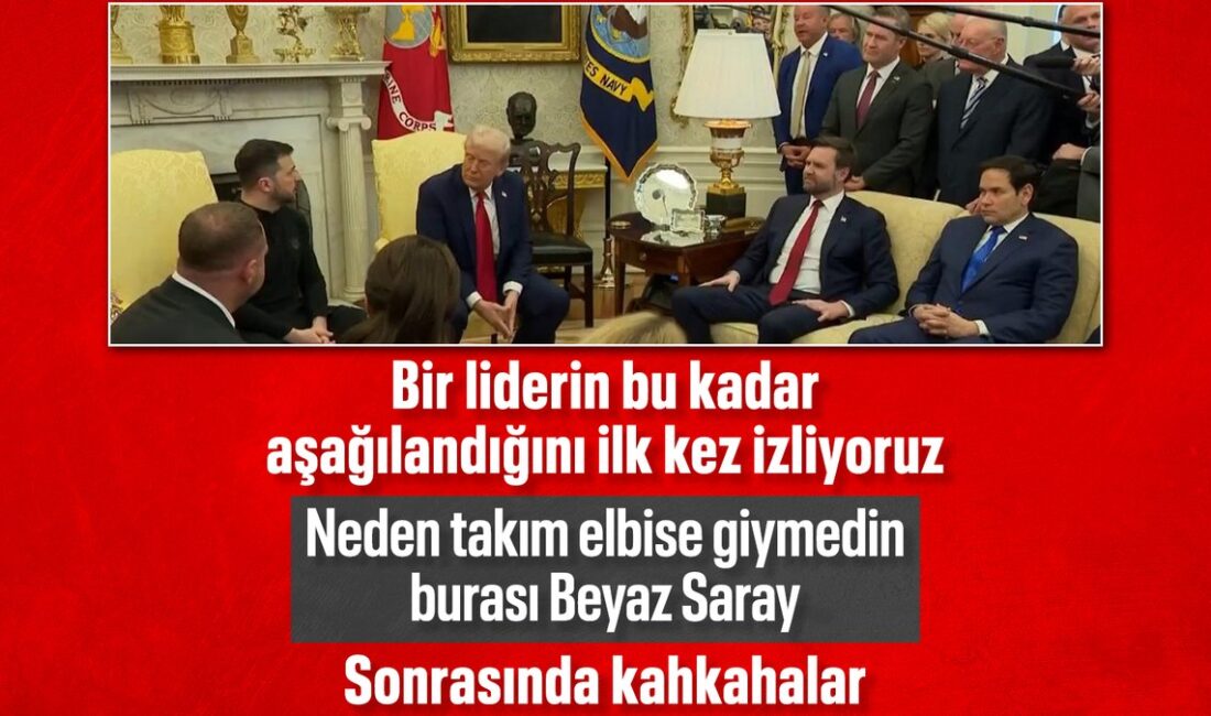 ABD Başkanı Donald Trump, Ukrayna Devlet Lideri Vladimir Zelensky'yi Beyaz